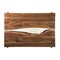 Alaterre Furniture Rivers Edge 36" Acacia Wood and Acrylic Coffee Table AWRE1320 - alternate 6